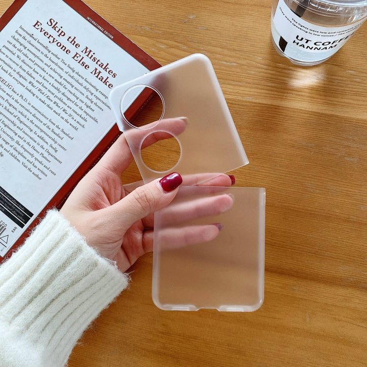 For Huawei P50 Pocket Frosted PC Folding Phone Case