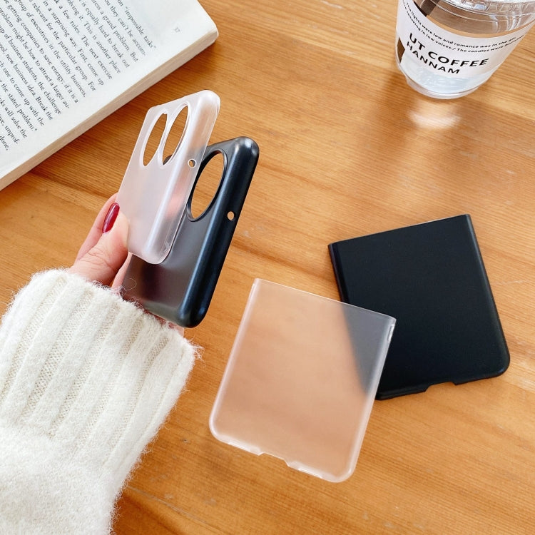 For Huawei P50 Pocket Frosted PC Folding Phone Case