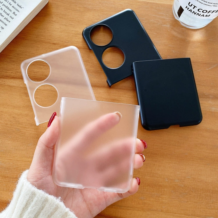 For Huawei P50 Pocket Frosted PC Folding Phone Case