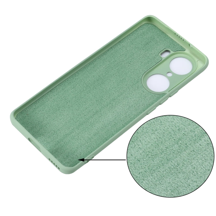 For Honor 60 Pro Color Liquid Silicone Phone Case