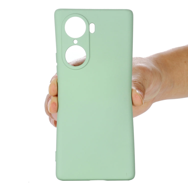For Honor 60 Pro Color Liquid Silicone Phone Case