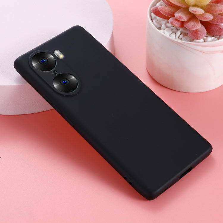 For Honor 60 Pro Color Liquid Silicone Phone Case