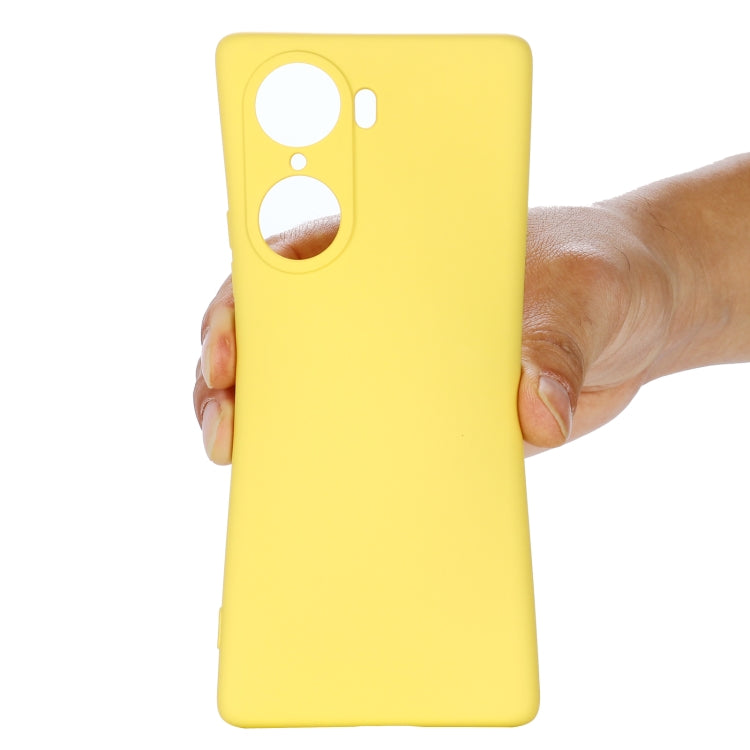 For Honor 60 Pro Color Liquid Silicone Phone Case