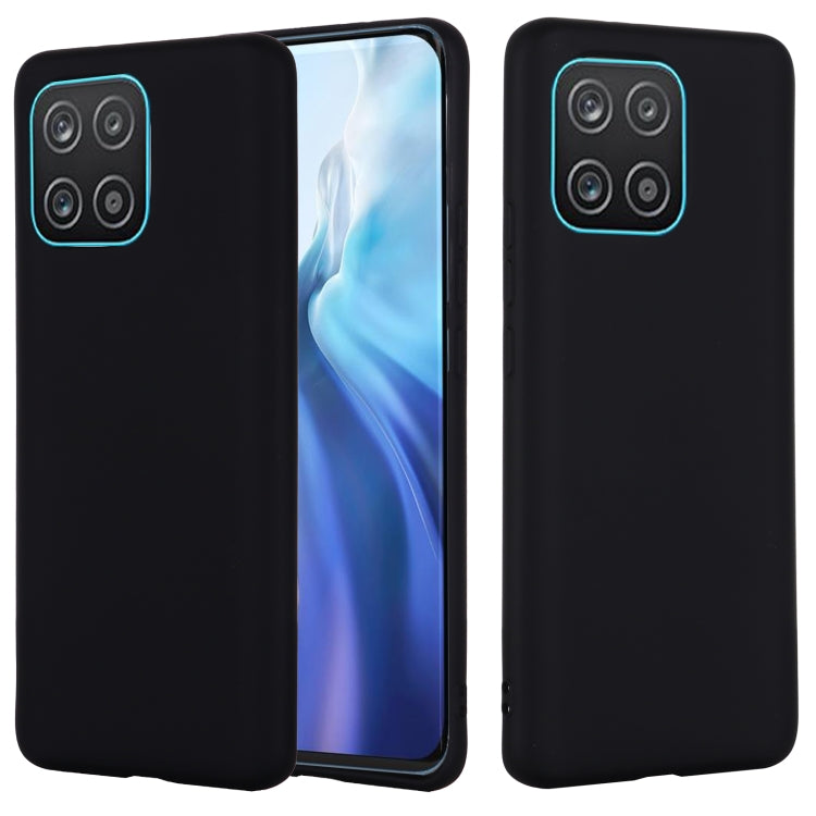 For Samsung Galaxy A03 166.6mm Color Liquid Silicone Phone Case