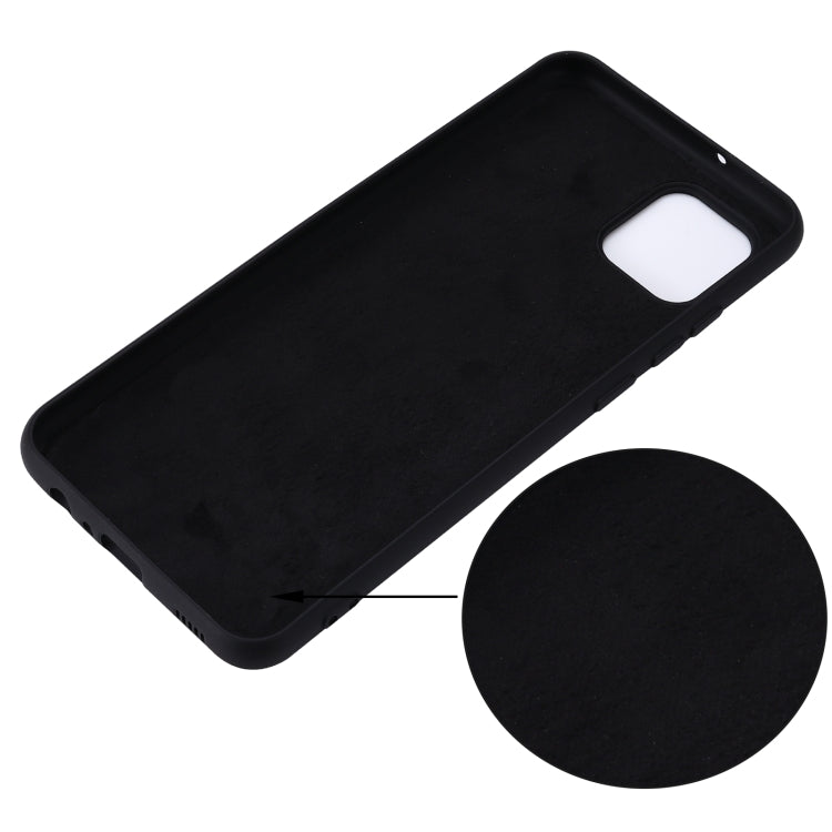 For Samsung Galaxy A03 166.6mm Color Liquid Silicone Phone Case