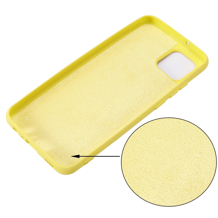 For Samsung Galaxy A03 166.6mm Color Liquid Silicone Phone Case
