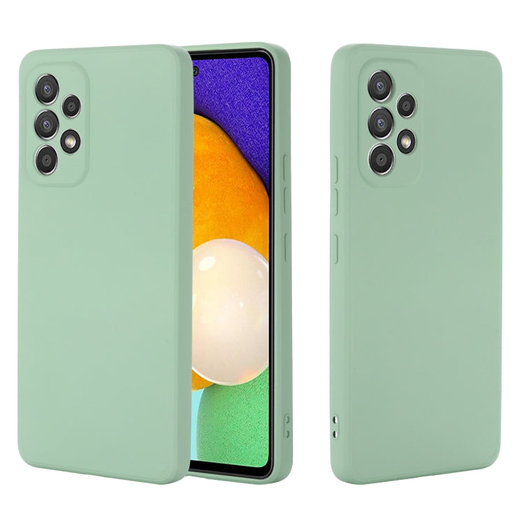 For Samsung Galaxy A33 5G Color Liquid Silicone Phone Case