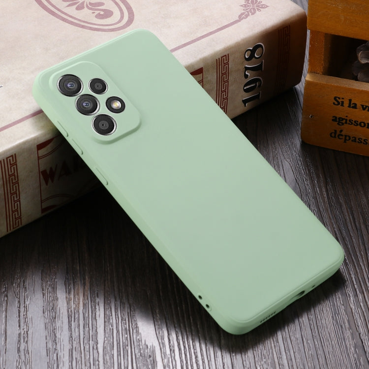 For Samsung Galaxy A33 5G Color Liquid Silicone Phone Case