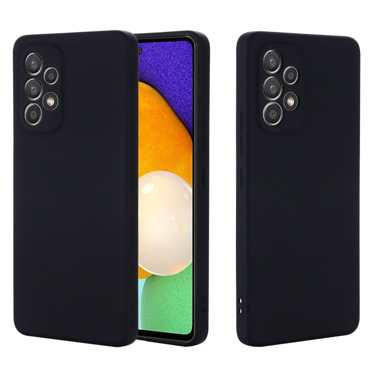 For Samsung Galaxy A33 5G Color Liquid Silicone Phone Case