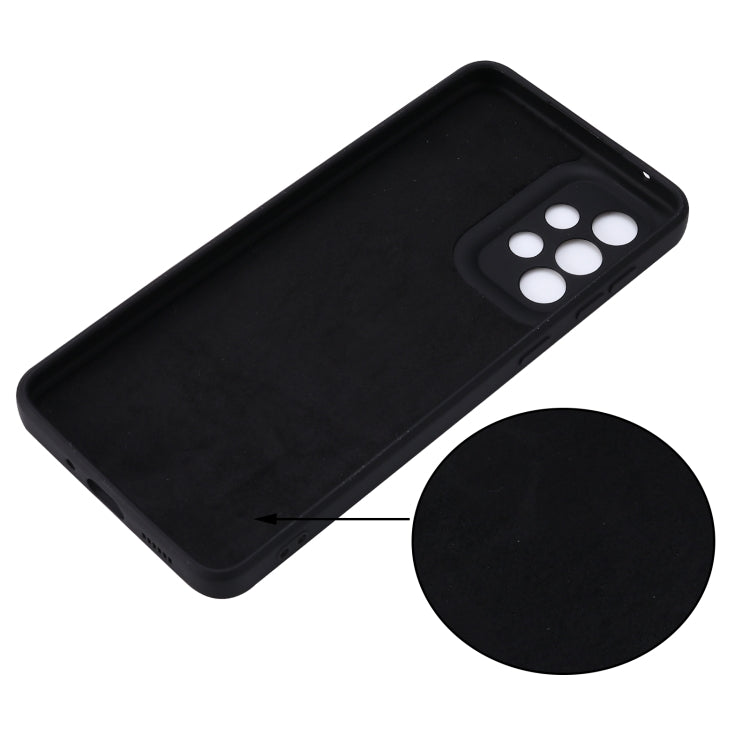 For Samsung Galaxy A33 5G Color Liquid Silicone Phone Case