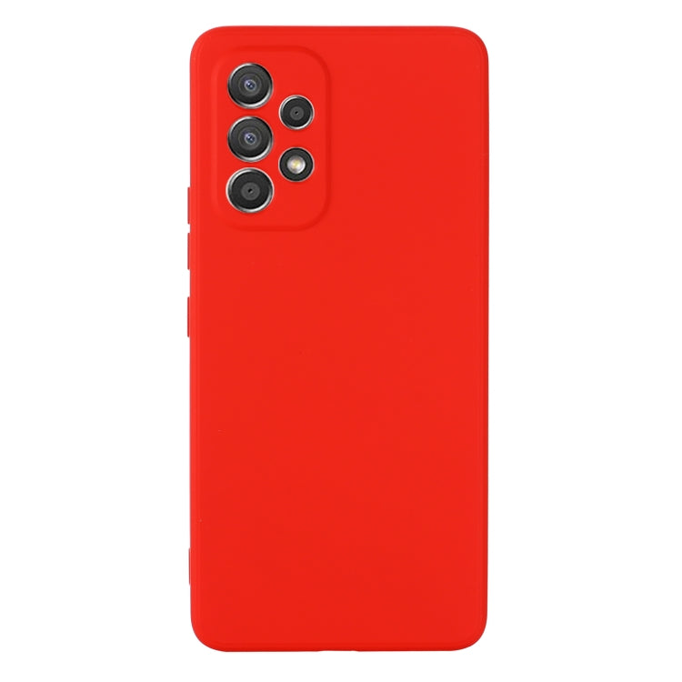 For Samsung Galaxy A33 5G Color Liquid Silicone Phone Case