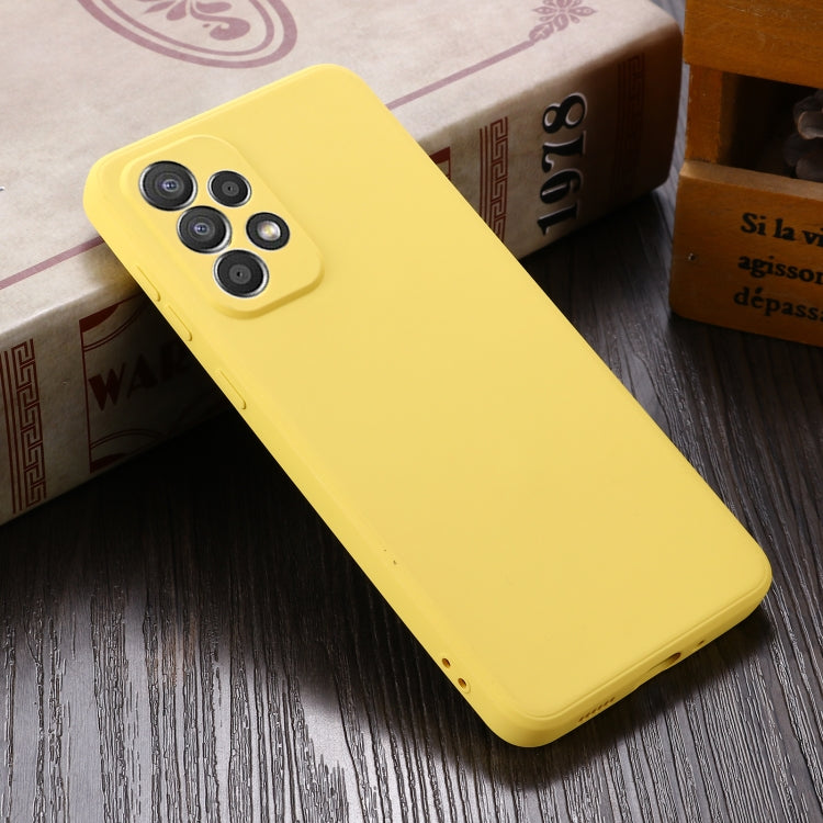 For Samsung Galaxy A33 5G Color Liquid Silicone Phone Case