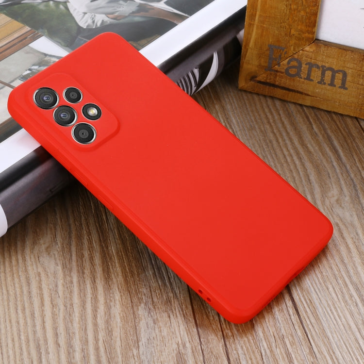For Samsung Galaxy A53 5G Color Liquid Silicone Phone Case