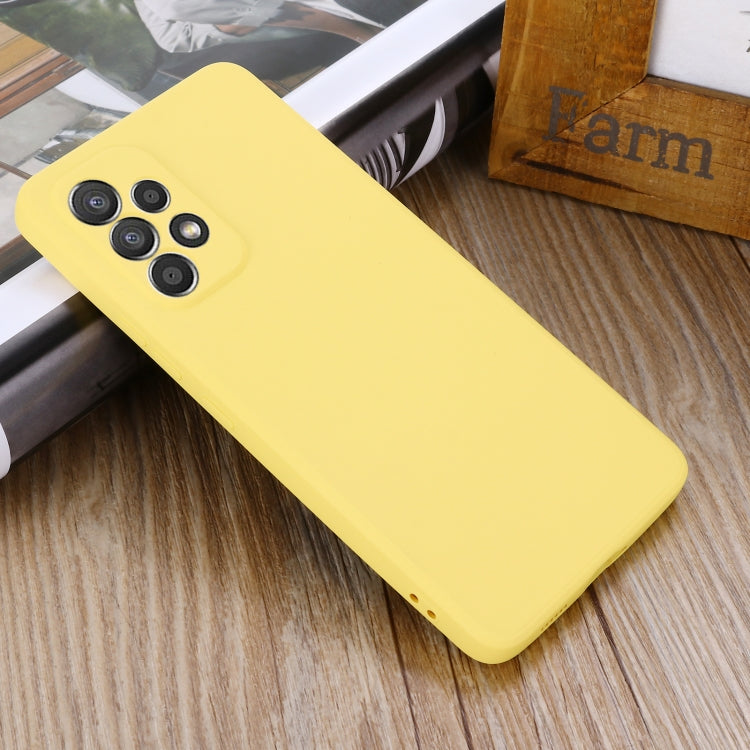 For Samsung Galaxy A53 5G Color Liquid Silicone Phone Case