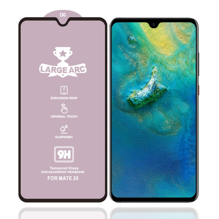 For Huawei Mate 20 25 PCS 9H HD High Alumina Full Screen Tempered Glass Film