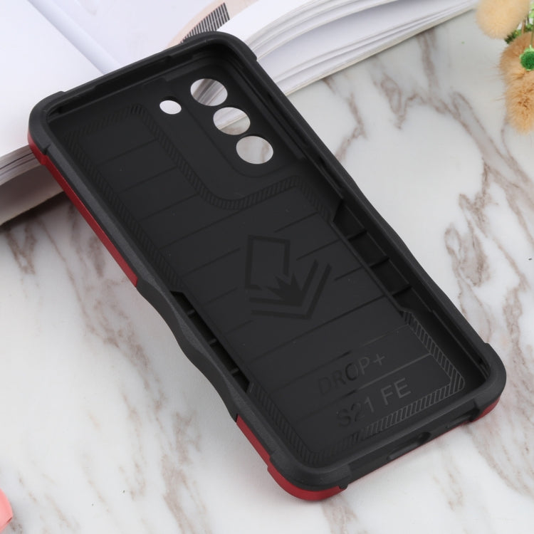 For Samsung Galaxy S21 FE 5G Non-slip Armor Phone Case