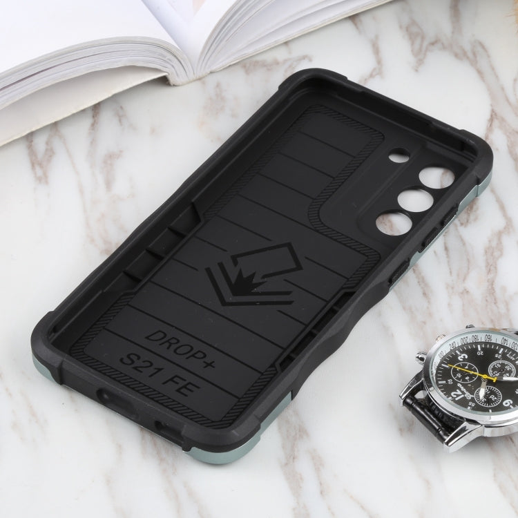 For Samsung Galaxy S21 FE 5G Non-slip Armor Phone Case