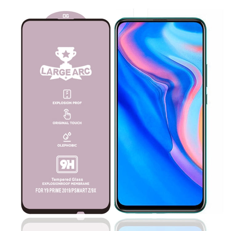 For Huawei Y9 Prime (2019) 25 PCS 9H HD High Alumina Full Screen Tempered Glass Film