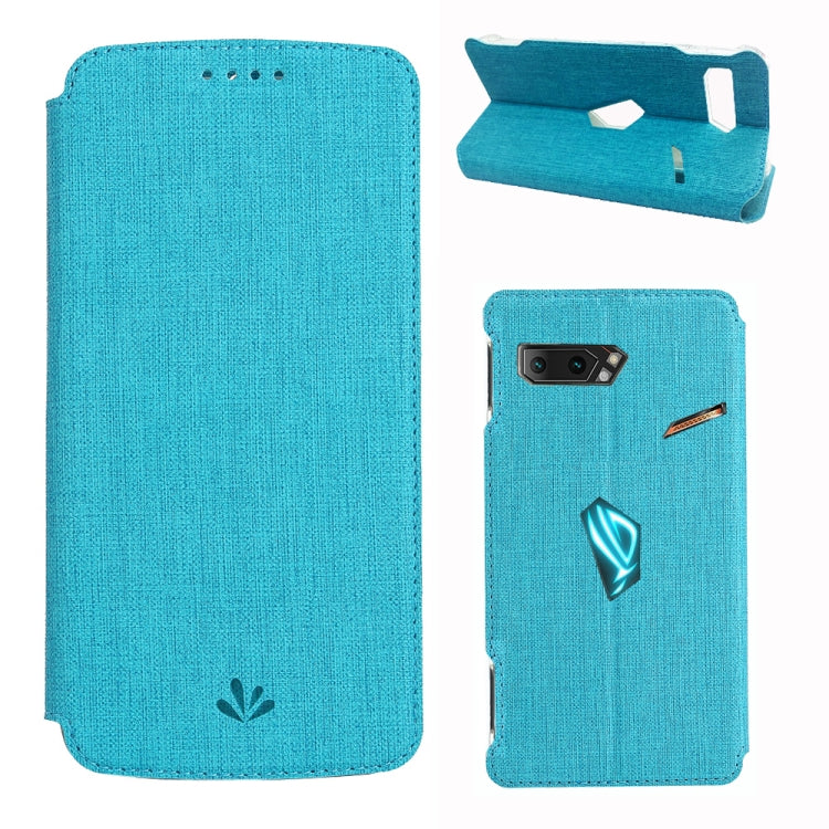 For Asus ROG Phone II    (ZS660KL) ViLi Magnet Horizontal Flip Shockproof TPU + PU Leather Protective Case  Card Slot & Holder