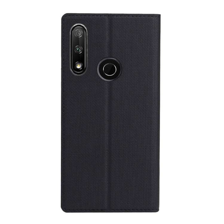 For Huawei Honor 9X & Honor 9X Premium ViLi Fingerprint HoleMagnet Horizontal Flip Shockproof TPU + PU Leather Protective Case  Card Slot & Holder