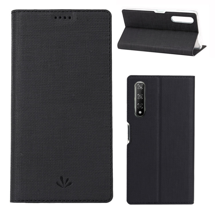For Huawei Honor 9X Pro & Honor 9X & Y9s ViLi Magnet Horizontal Flip Shockproof TPU + PU Leather Protective Case  Card Slot & Holder
