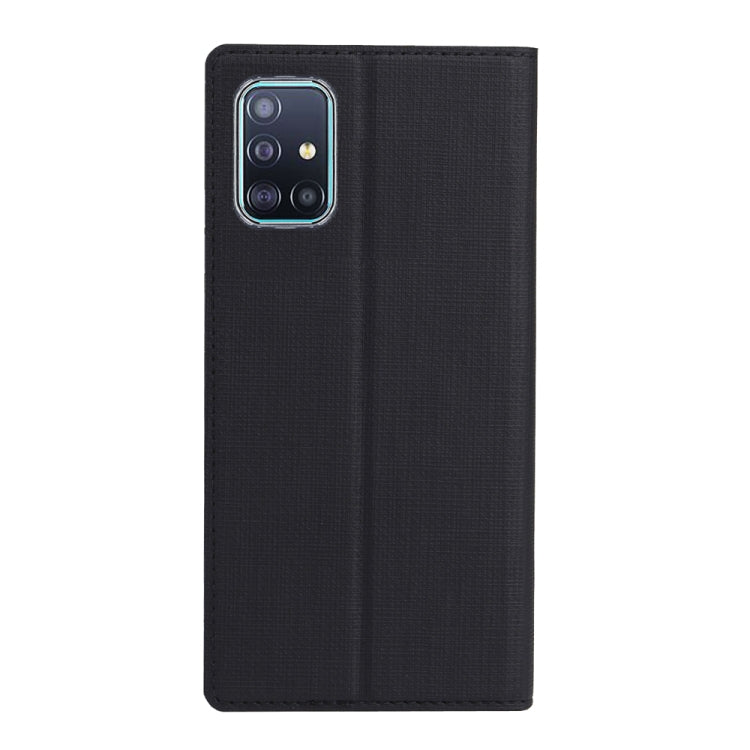 For Galaxy A71 ViLi Magnet Horizontal Flip Shockproof TPU + PU Leather Protective Case  Card Slot & Holder
