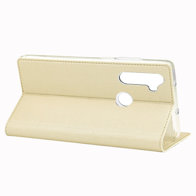 For Redmi Note 8T ViLi Magnet Horizontal Flip Shockproof TPU + PU Leather Protective Case  Card Slot & Holder