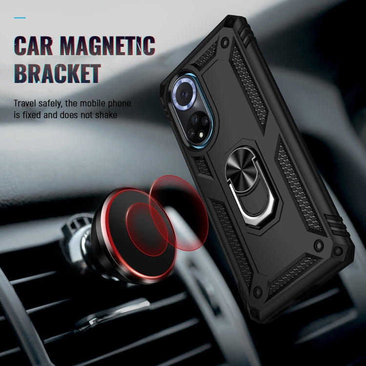 For Huawei nova 9 Shockproof TPU + PC Holder Phone Case