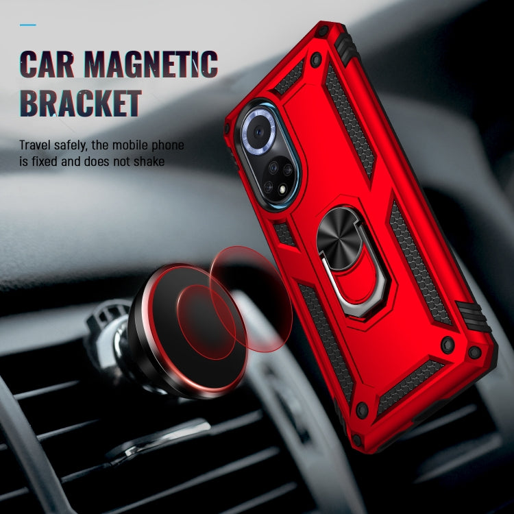 For Huawei nova 9 Shockproof TPU + PC Holder Phone Case