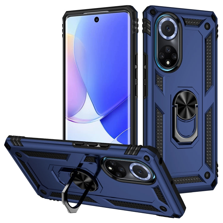 For Huawei nova 9 Shockproof TPU + PC Holder Phone Case