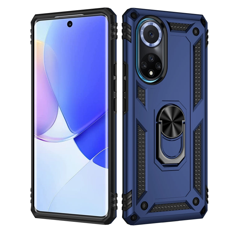 For Huawei nova 9 Shockproof TPU + PC Holder Phone Case
