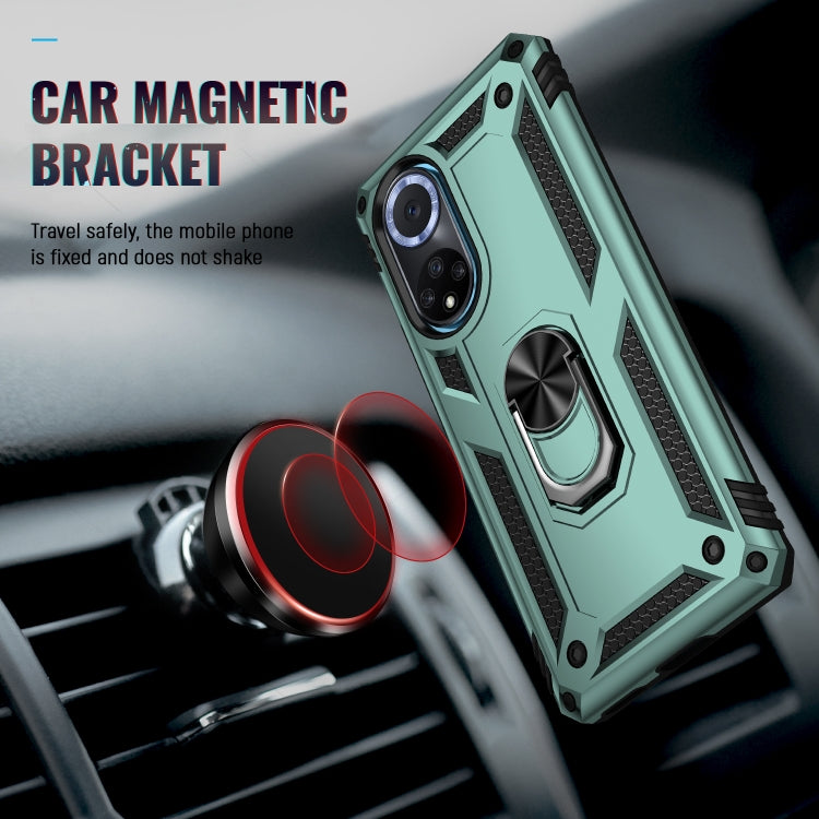 For Huawei nova 9 Shockproof TPU + PC Holder Phone Case