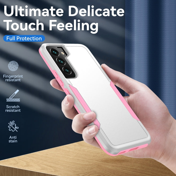 For Samsung Galaxy S22+ 5G Pioneer Armor Heavy Duty PC + TPU Phone Case