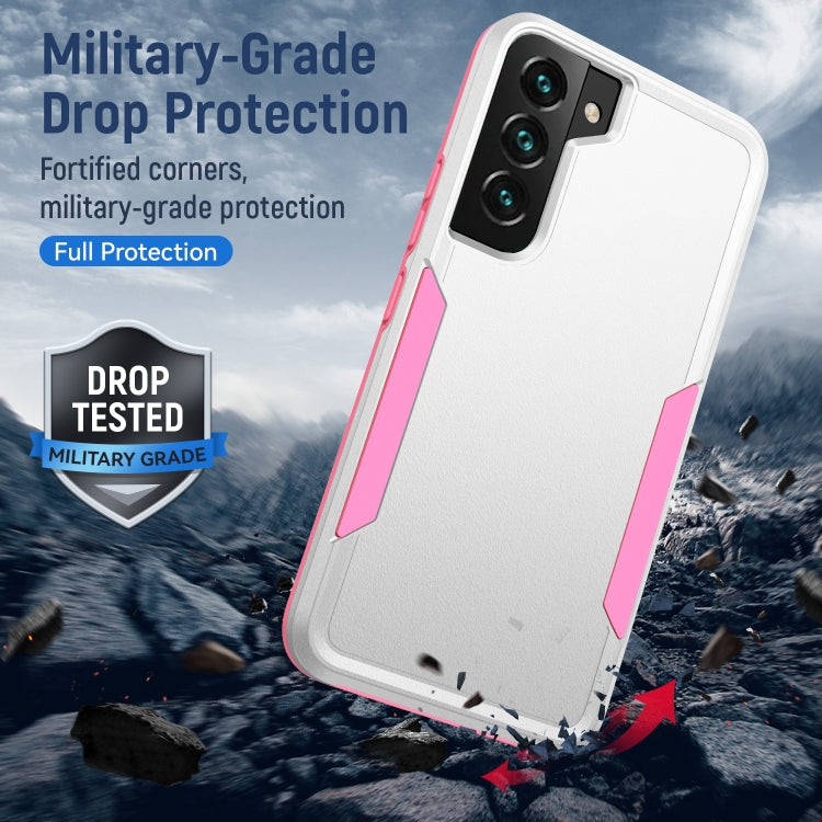 For Samsung Galaxy S22+ 5G Pioneer Armor Heavy Duty PC + TPU Phone Case