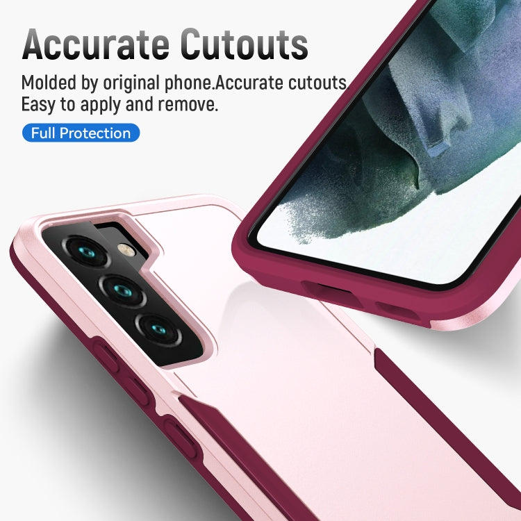 For Samsung Galaxy S22+ 5G Pioneer Armor Heavy Duty PC + TPU Phone Case
