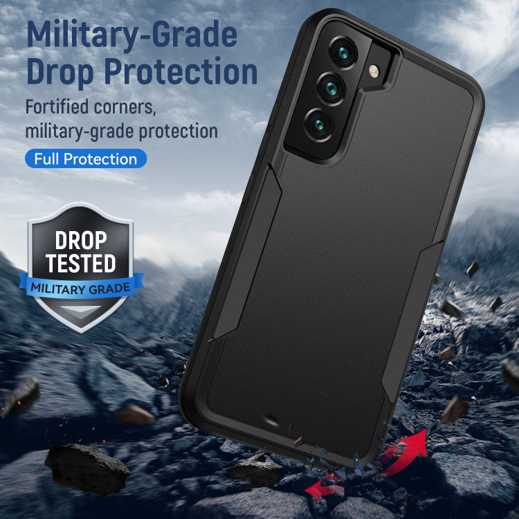 For Samsung Galaxy S22+ 5G Pioneer Armor Heavy Duty PC + TPU Phone Case