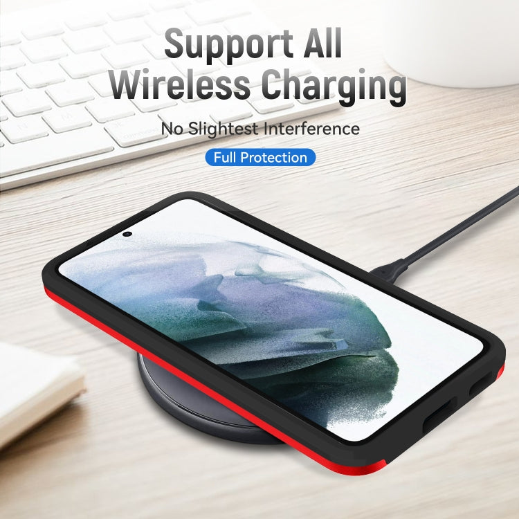 For Samsung Galaxy S22+ 5G Pioneer Armor Heavy Duty PC + TPU Phone Case