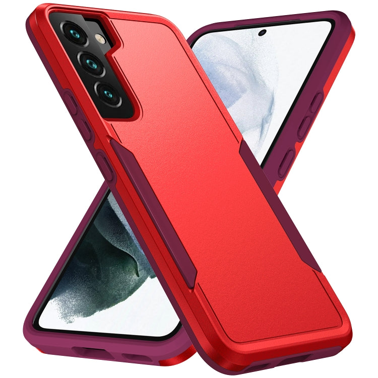 For Samsung Galaxy S22+ 5G Pioneer Armor Heavy Duty PC + TPU Phone Case