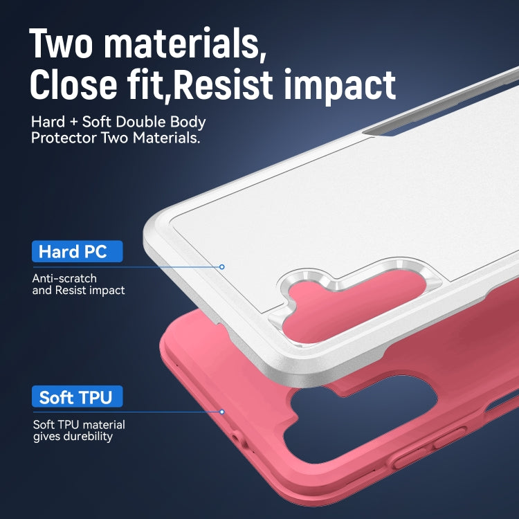 For Samsung Galaxy A13 5G Pioneer Armor Heavy Duty PC + TPU Phone Case