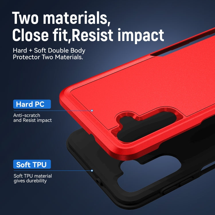 For Samsung Galaxy A13 5G Pioneer Armor Heavy Duty PC + TPU Phone Case