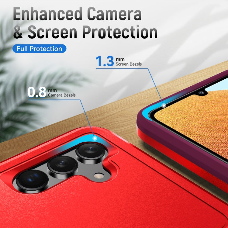 For Samsung Galaxy A13 5G Pioneer Armor Heavy Duty PC + TPU Phone Case