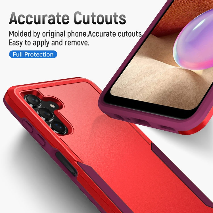 For Samsung Galaxy A13 5G Pioneer Armor Heavy Duty PC + TPU Phone Case
