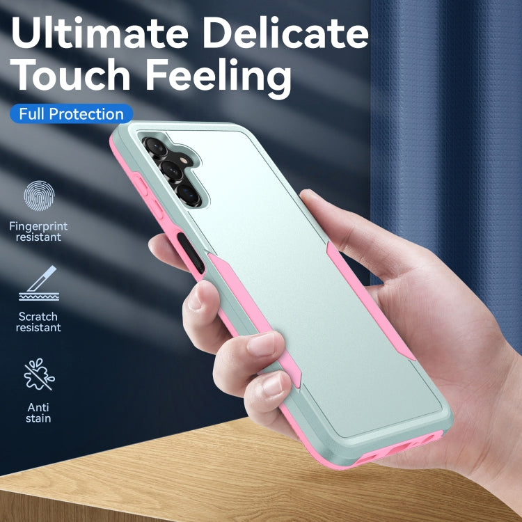For Samsung Galaxy A13 5G Pioneer Armor Heavy Duty PC + TPU Phone Case
