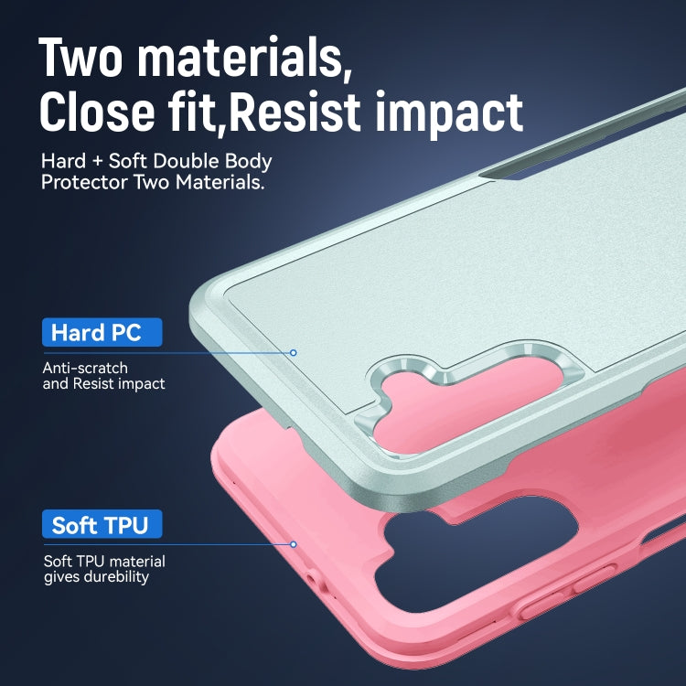 For Samsung Galaxy A13 5G Pioneer Armor Heavy Duty PC + TPU Phone Case