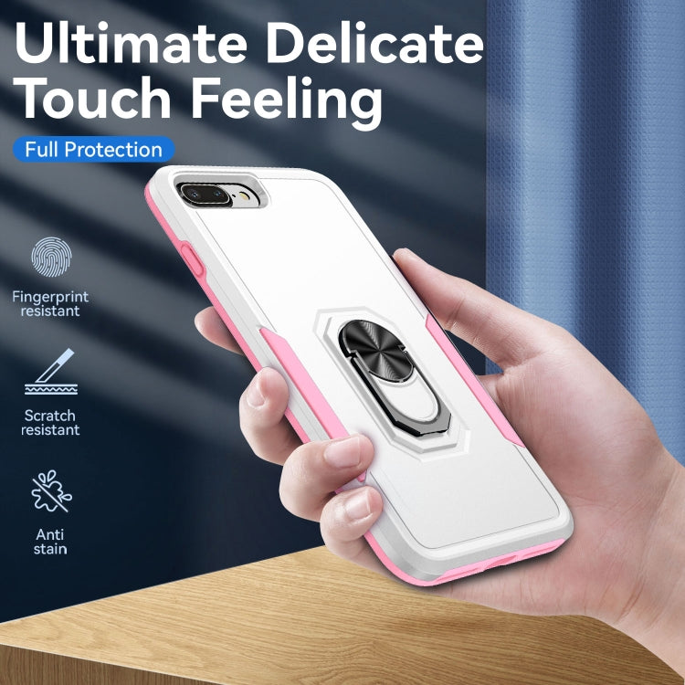 Pioneer Armor Heavy Duty PC + TPU Holder Phone Case For iPhone 8 Plus / 7 Plus