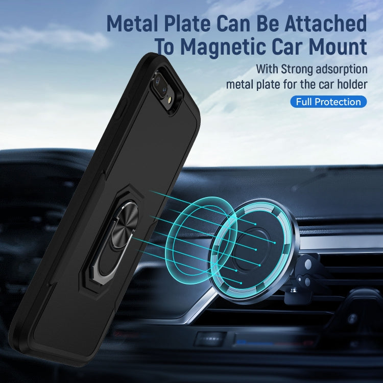 Pioneer Armor Heavy Duty PC + TPU Holder Phone Case For iPhone 8 Plus / 7 Plus