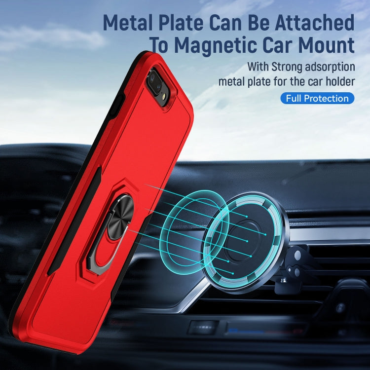 Pioneer Armor Heavy Duty PC + TPU Holder Phone Case For iPhone 8 Plus / 7 Plus