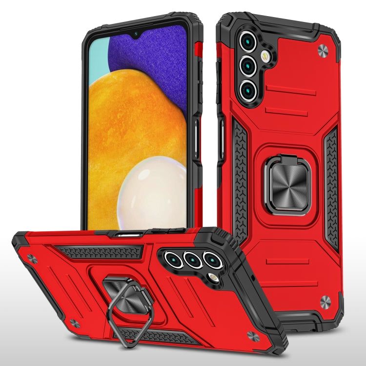 For Samsung Galaxy A13 5G Magnetic Armor TPU + PC Holder Phone Case