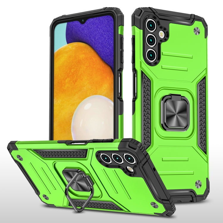 For Samsung Galaxy A13 5G Magnetic Armor TPU + PC Holder Phone Case