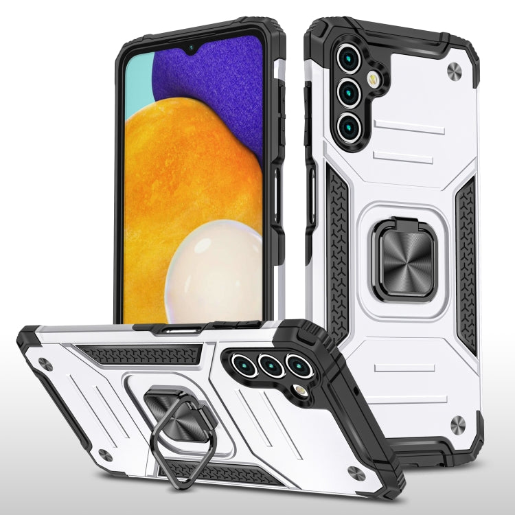 For Samsung Galaxy A13 5G Magnetic Armor TPU + PC Holder Phone Case